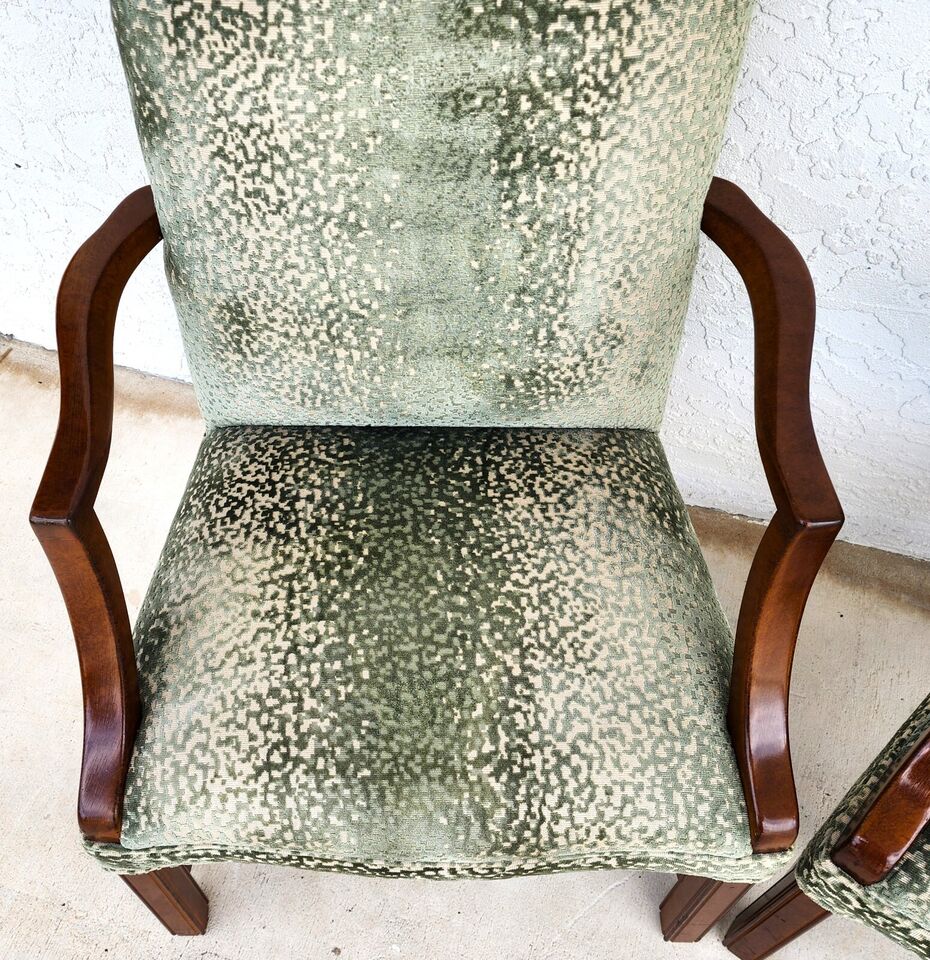 Vintage Gainsborough Lolling Armchairs Pair