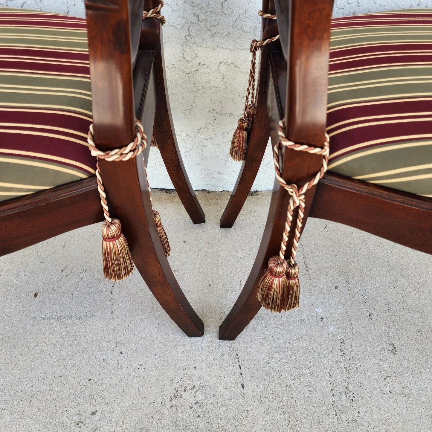 Hepplewhite Shield Back Mahogany Chairs Set of 6