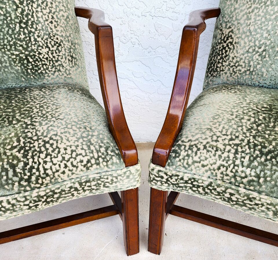 Vintage Gainsborough Lolling Armchairs Pair