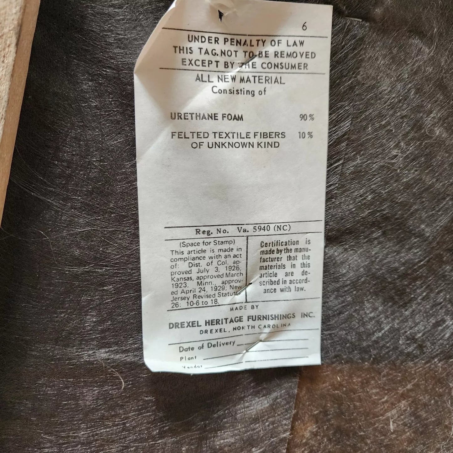 Drexel Heritage Bamboo Bench