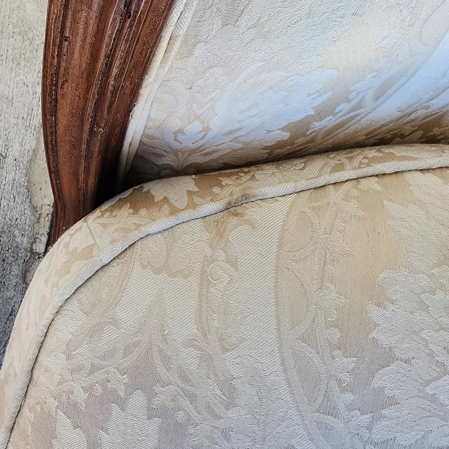 Henredon Louis XV Duchesse Brisée Longue Chair French Bergère