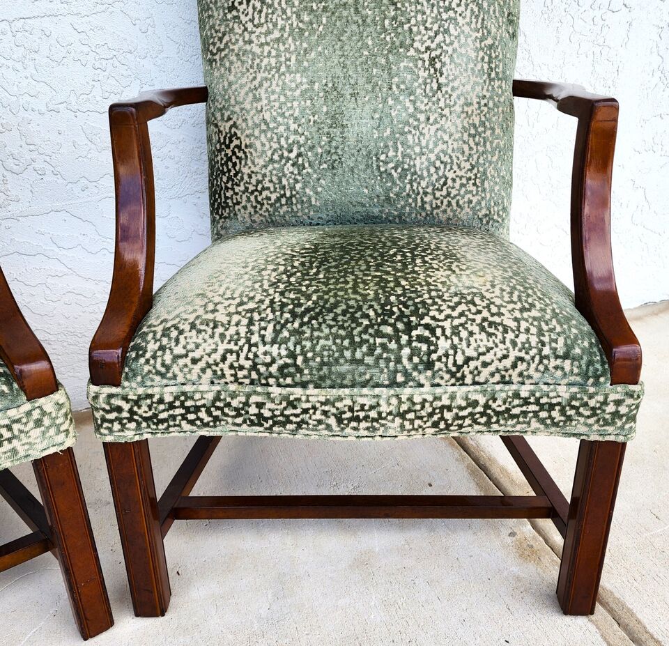 Vintage Gainsborough Lolling Armchairs Pair