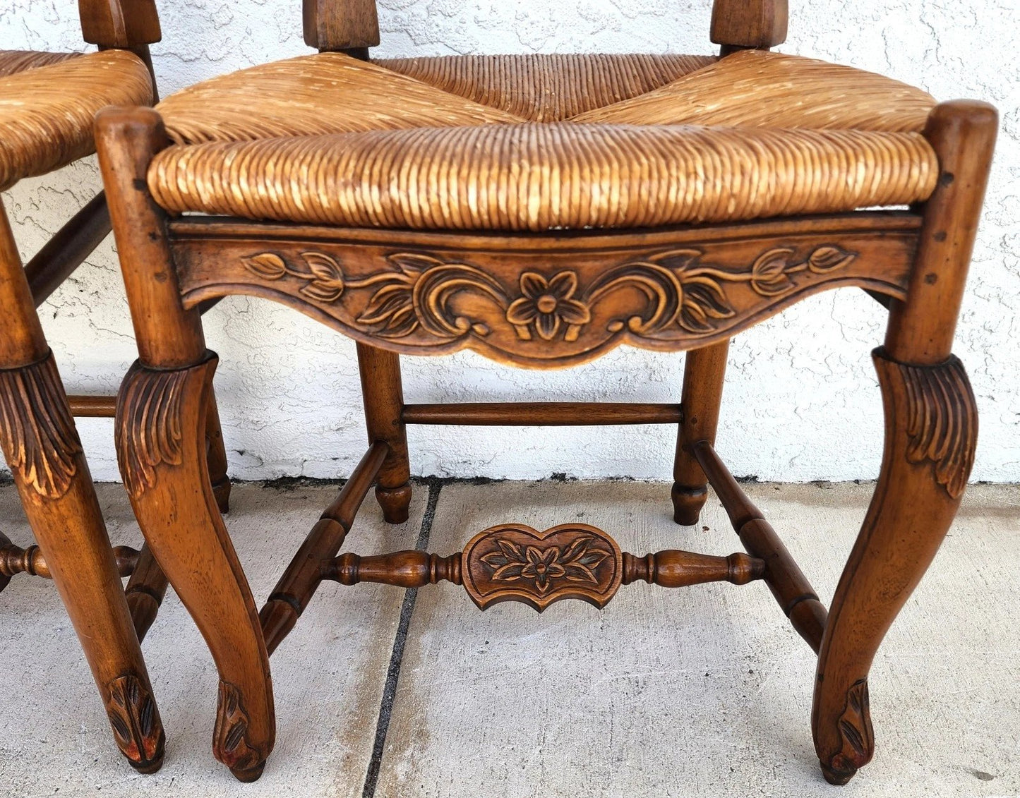 Pierre Deux French Country Dining Chairs Set of 4