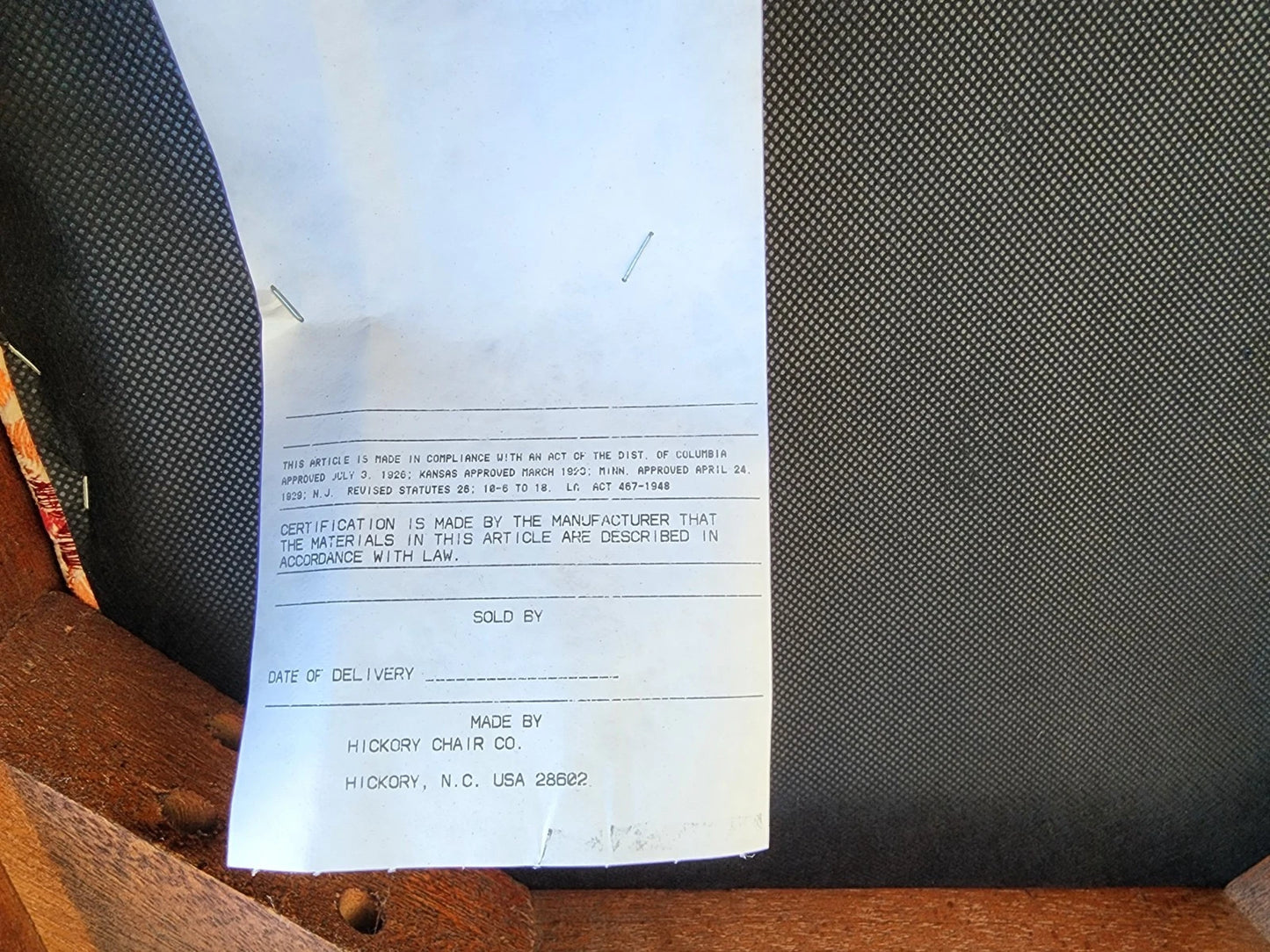 Vintage Ladderback Dining Chairs by Hickory Chair Co