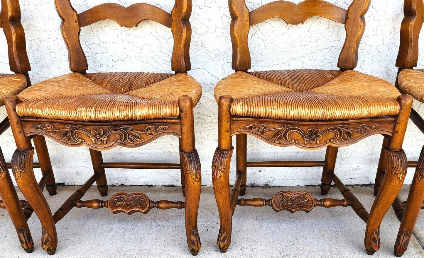 Pierre Deux French Country Dining Chairs Set of 4