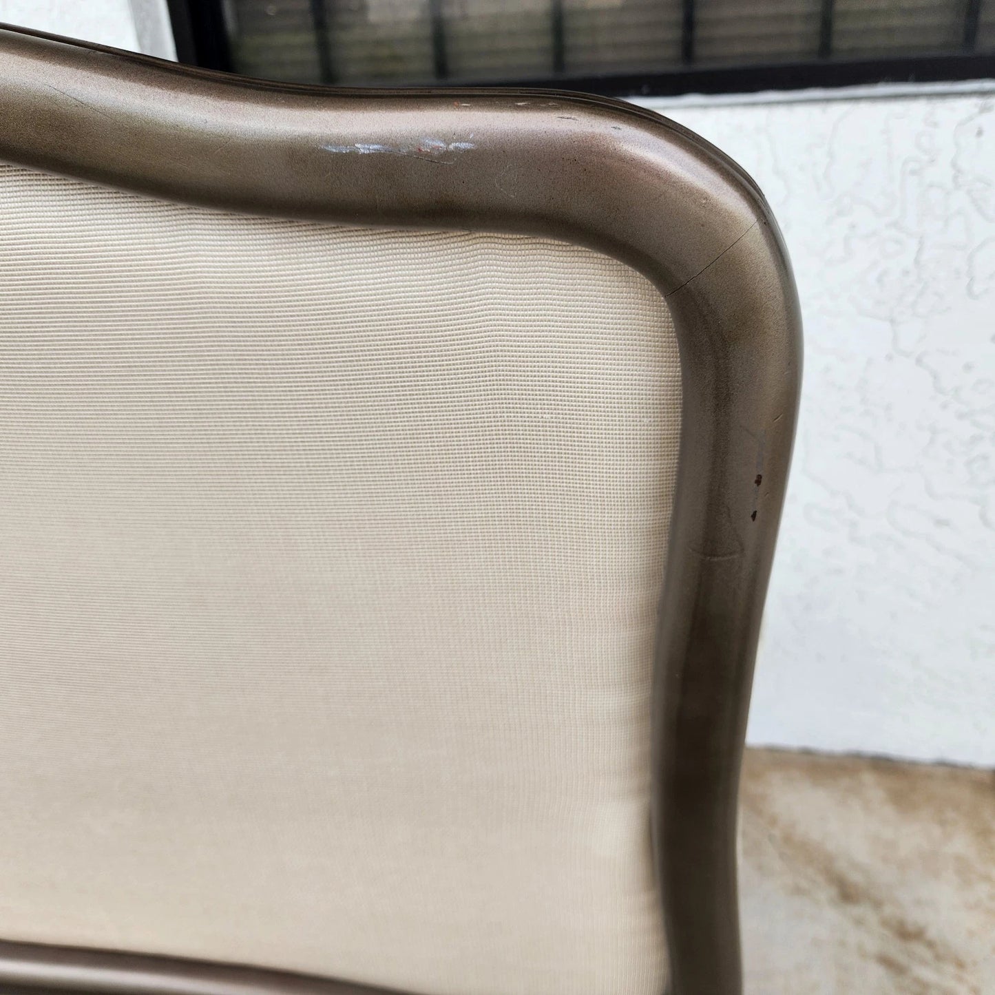 Vintage French Louis XV Armchairs Damask Linen Pair