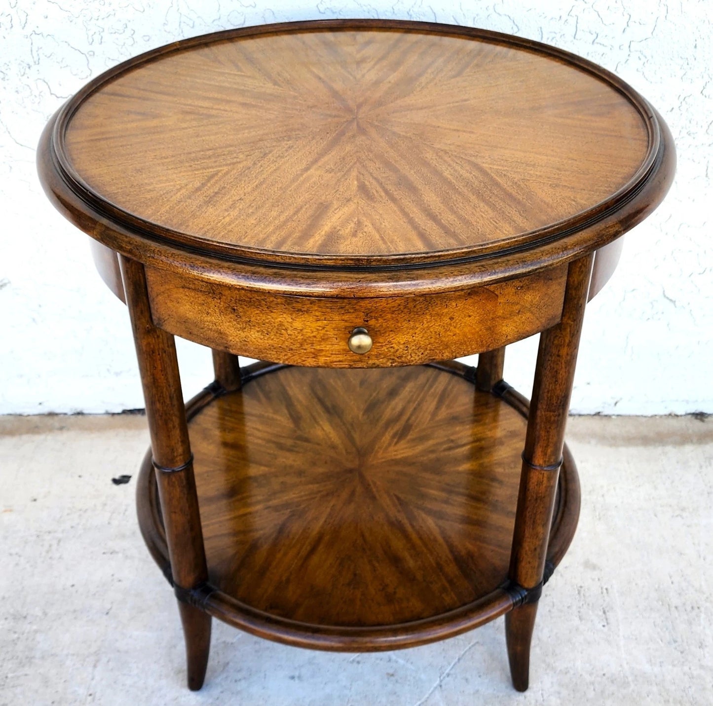 Woodbridge Linwood Cocktail Table Faux Bamboo