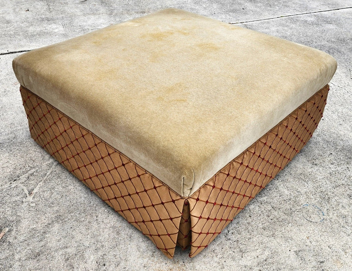Walter E Smithe Cocktail Ottoman