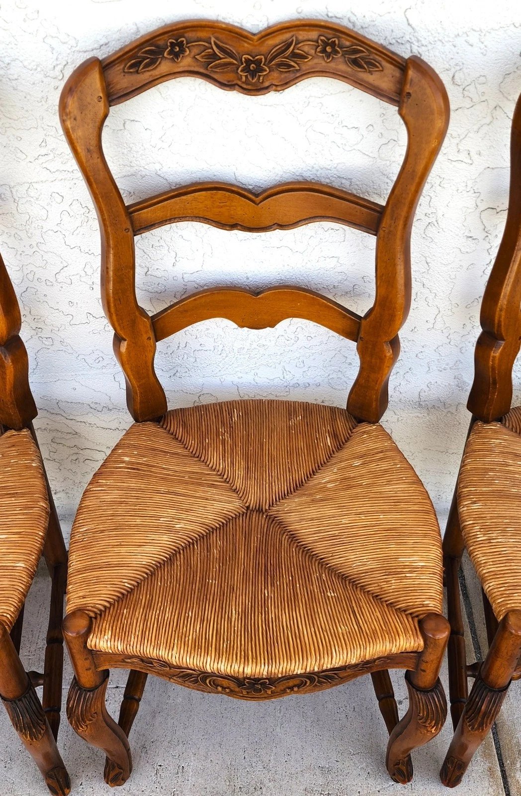 Pierre Deux French Country Dining Chairs Set of 4