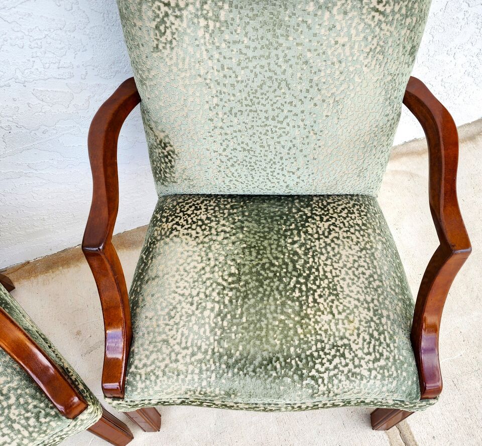 Vintage Gainsborough Lolling Armchairs Pair
