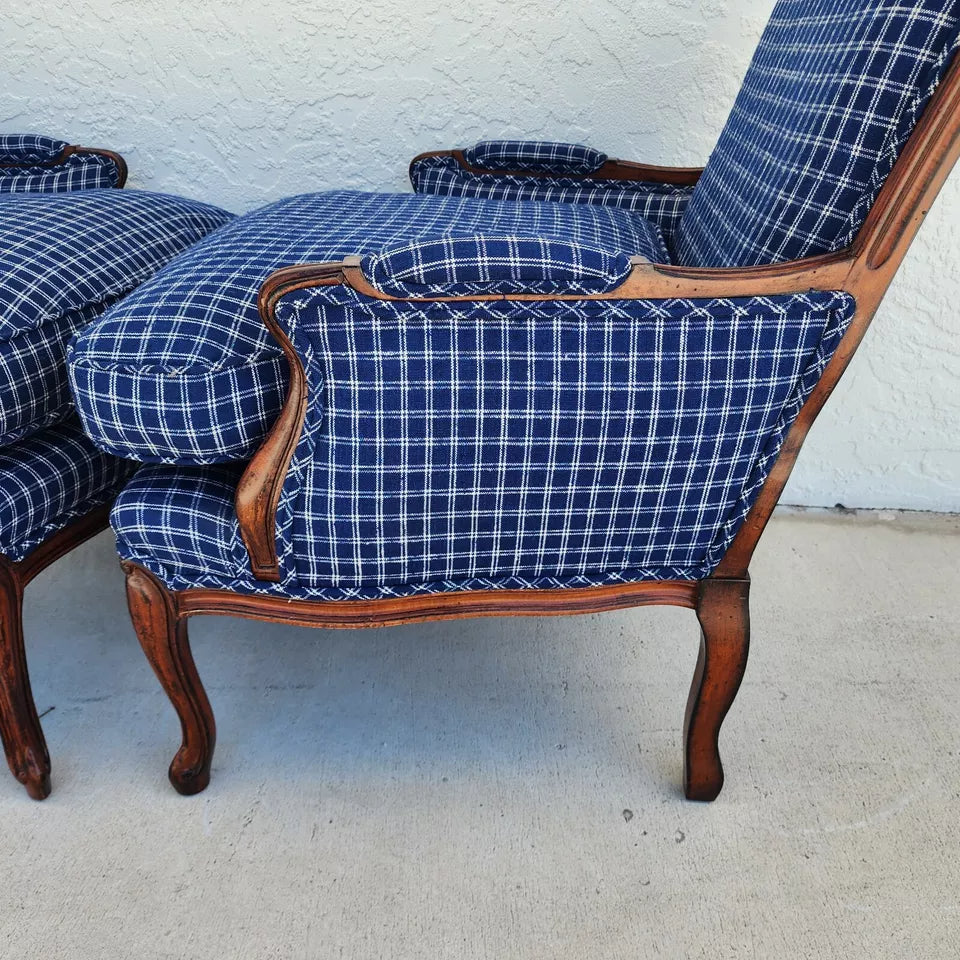 Bloomingdales Trianon French Country Bergere Chairs