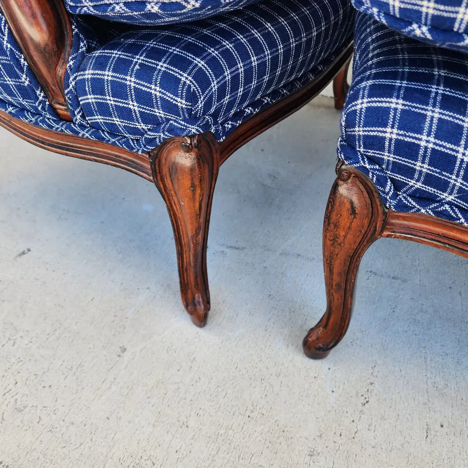Bloomingdales Trianon French Country Bergere Chairs
