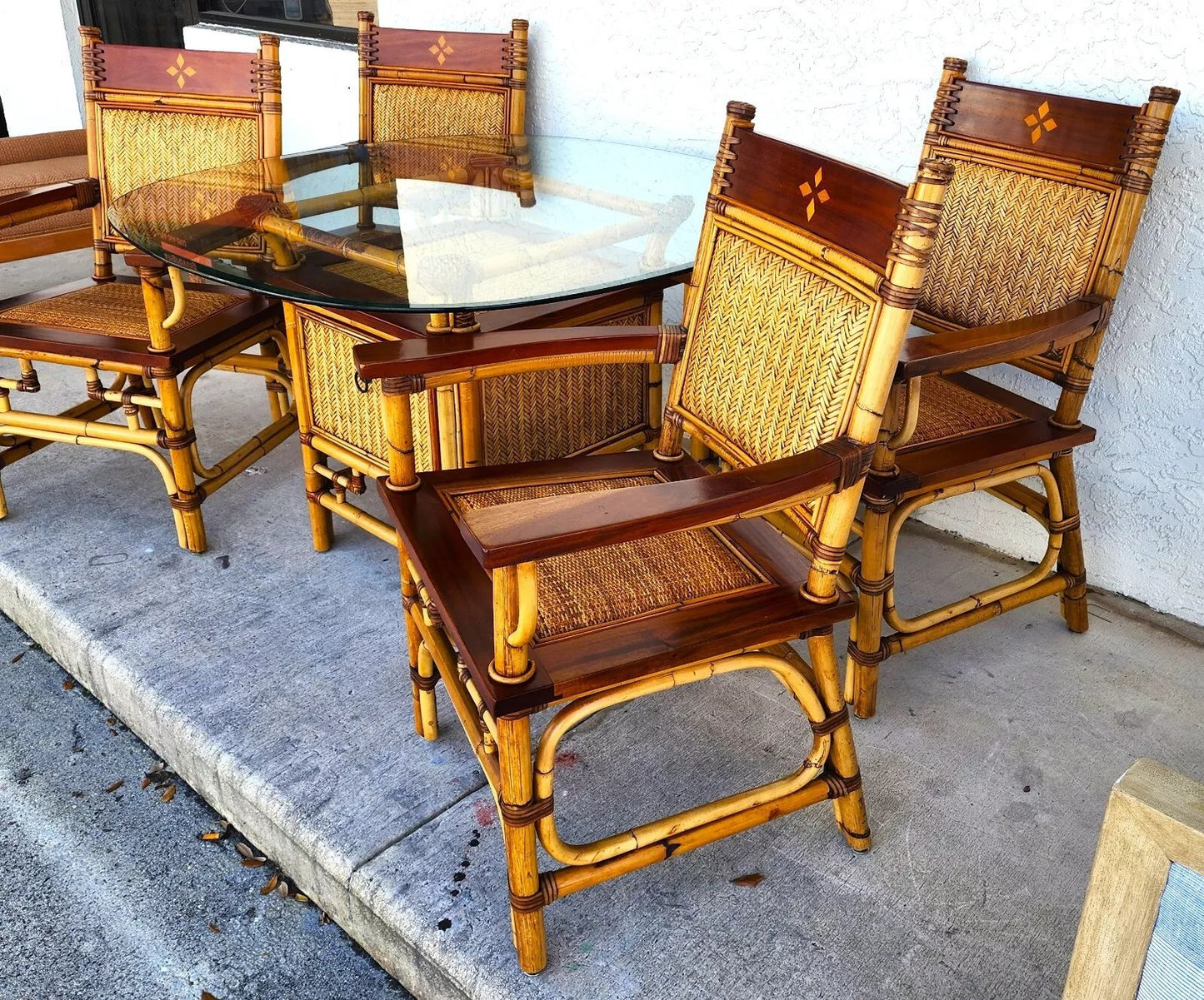Bamboo Dining Set Custom Made
