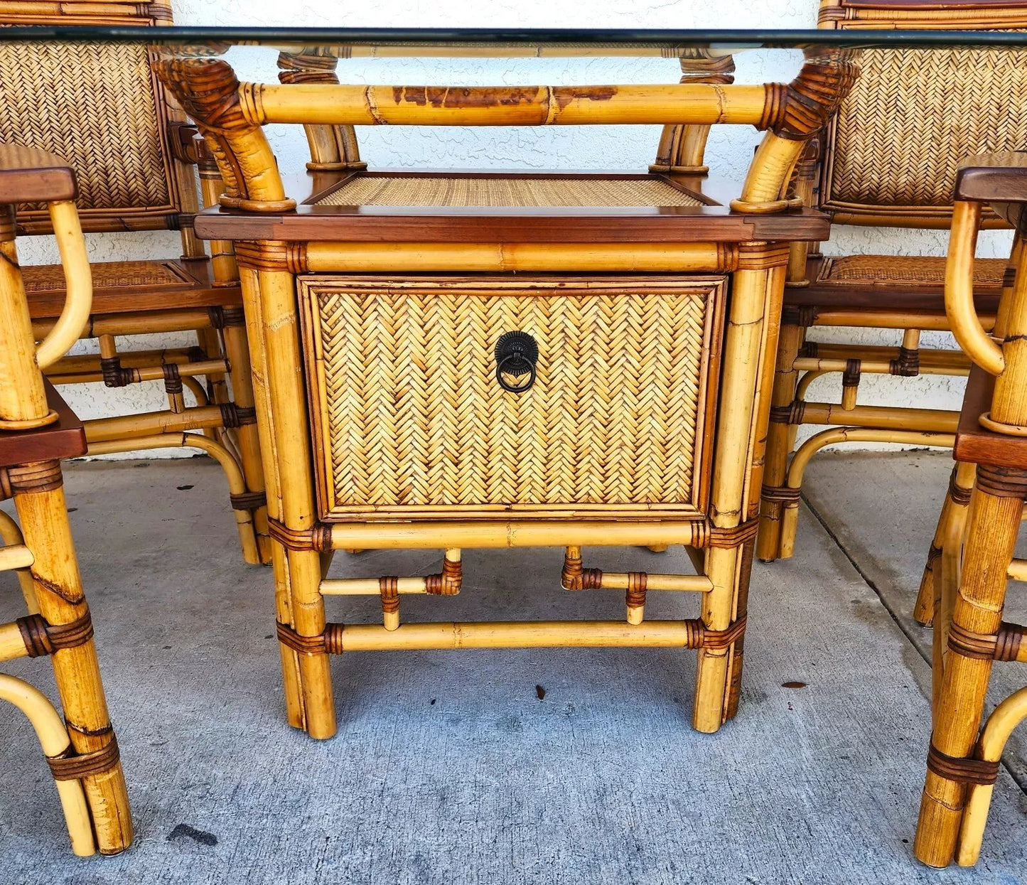 Bamboo Dining Set Custom Made
