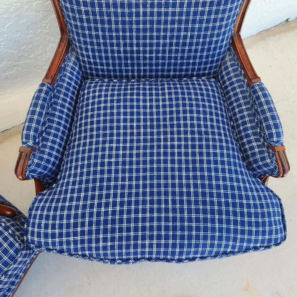 Bloomingdales Trianon French Country Bergere Chairs