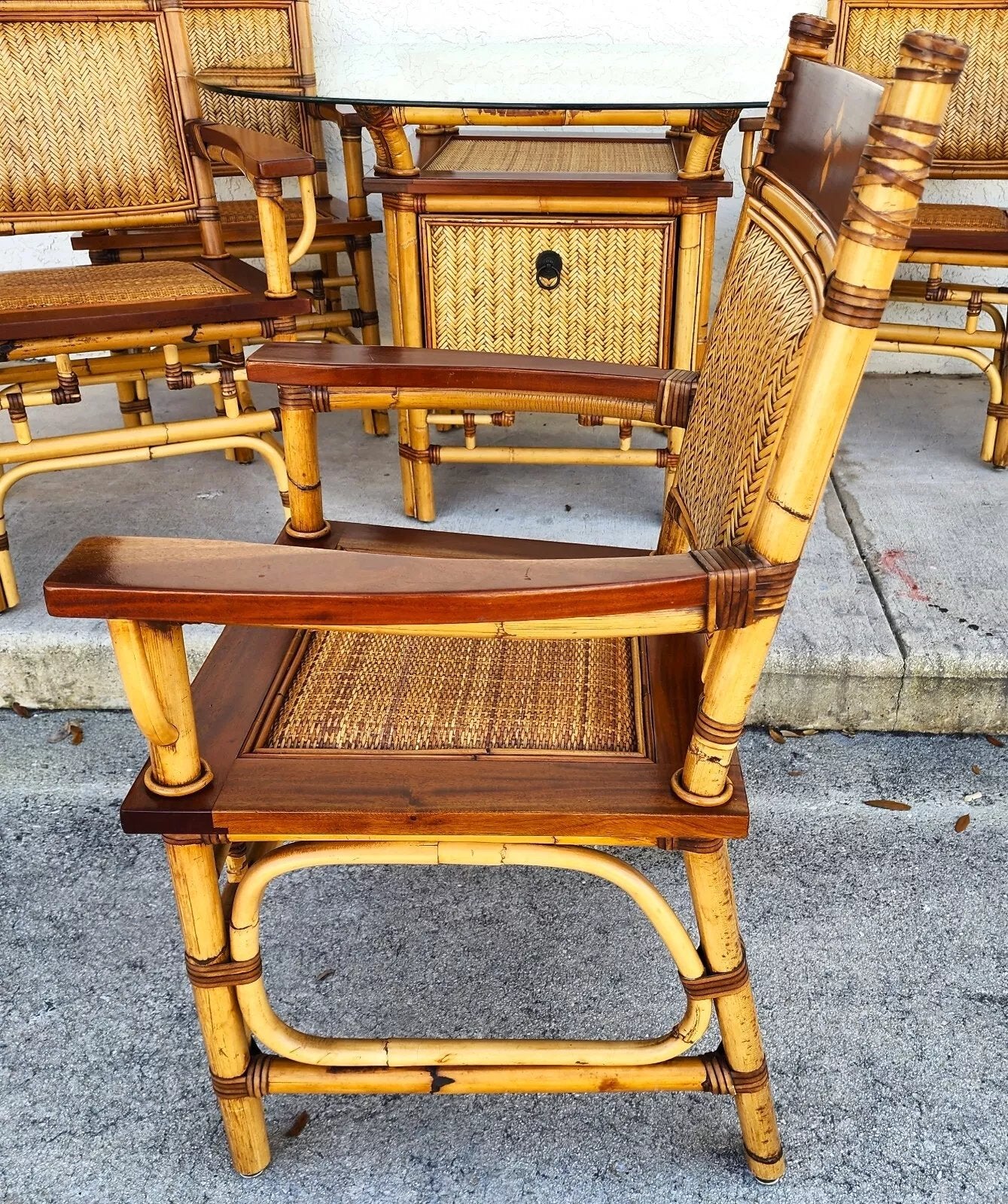 Bamboo Dining Set Custom Made