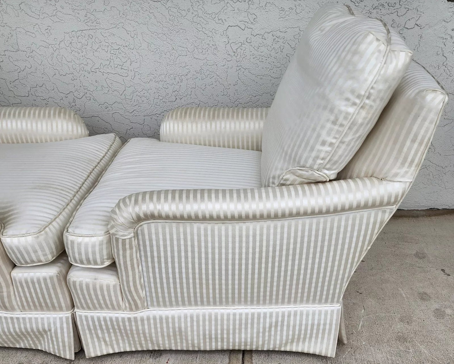Vintage BAKER Club Chairs Pair