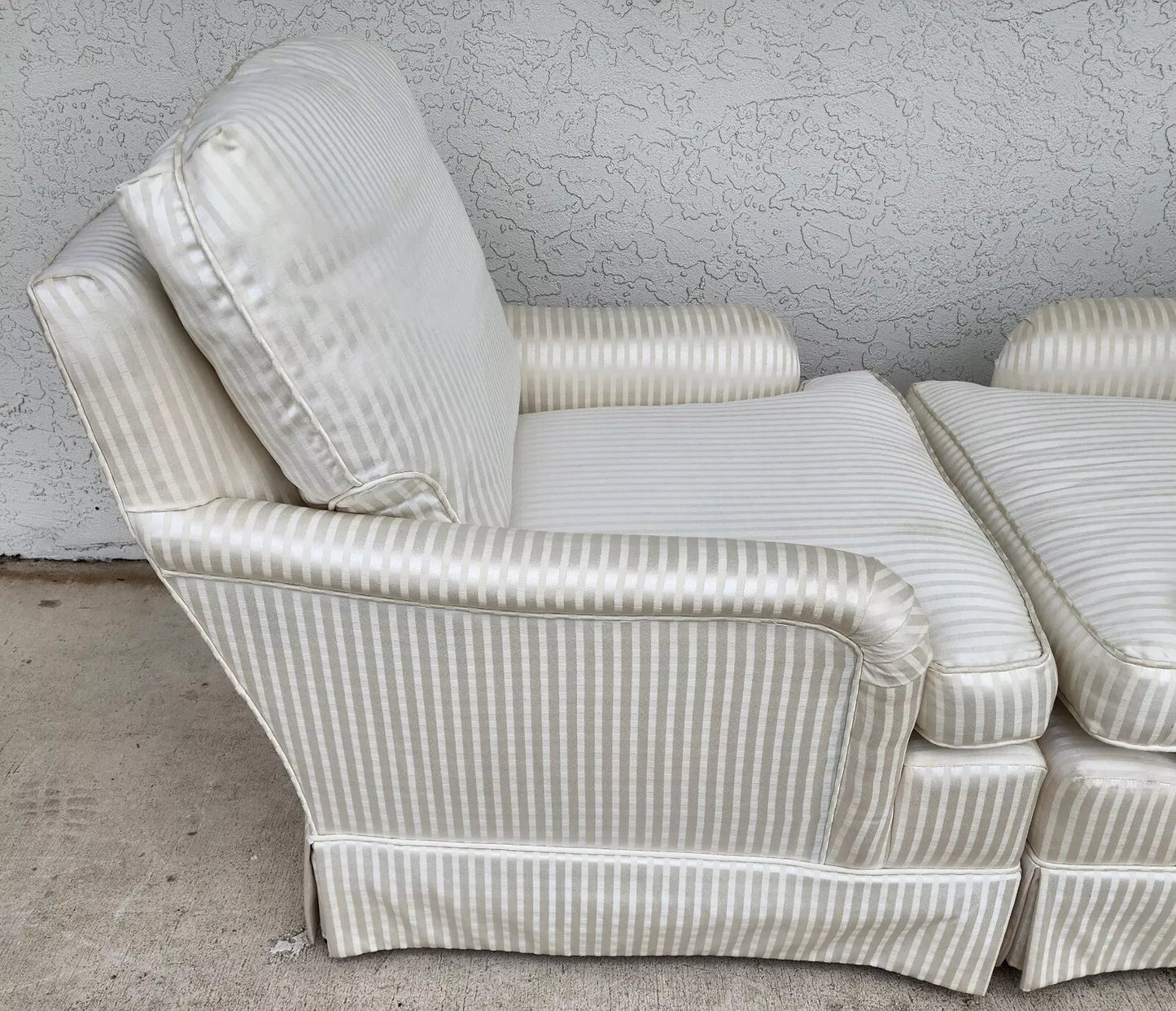 Vintage BAKER Club Chairs Pair