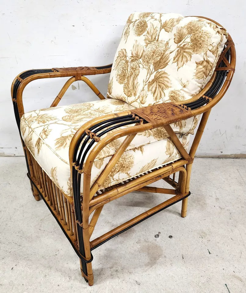 Baker French Bamboo Armchair