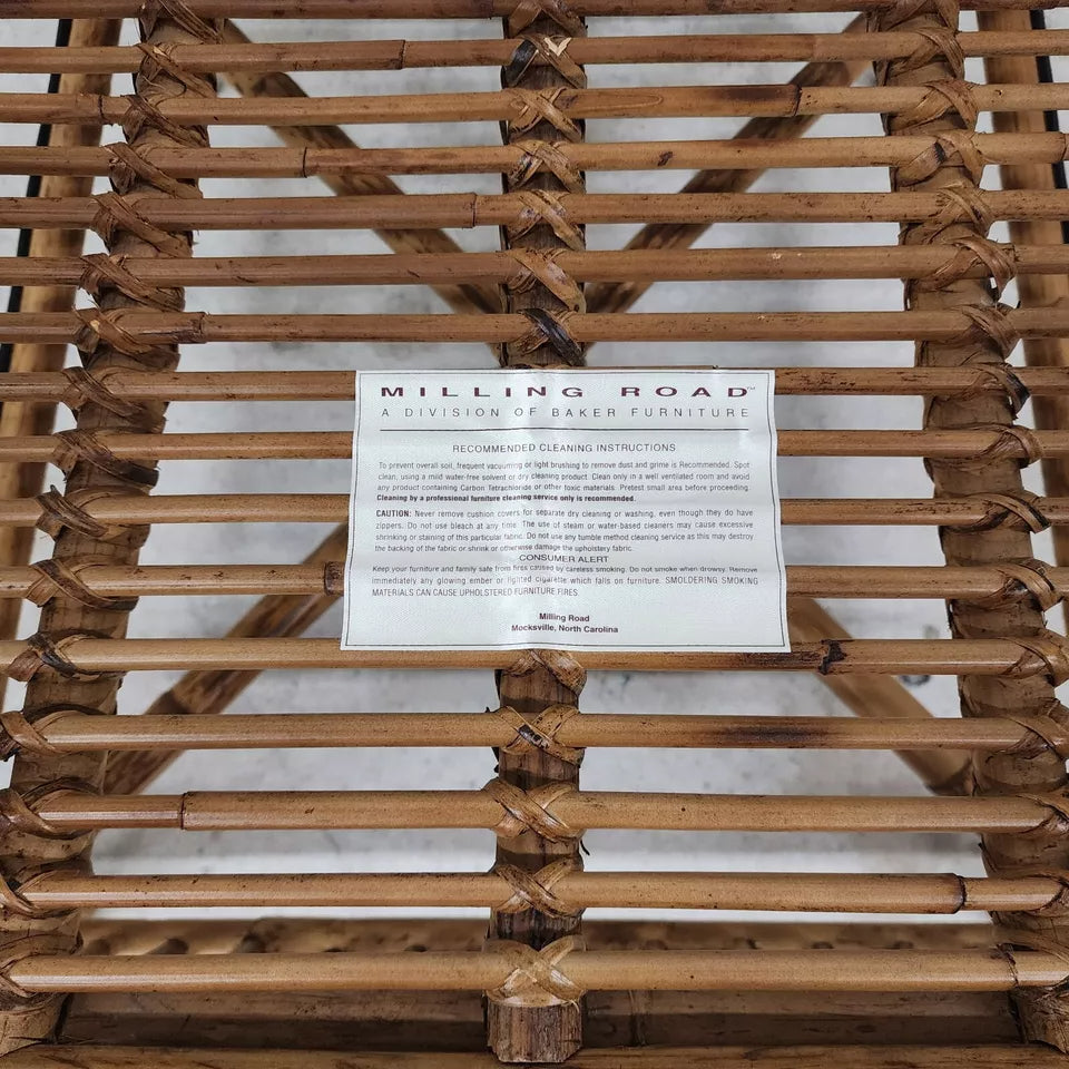 Baker French Bamboo Armchair