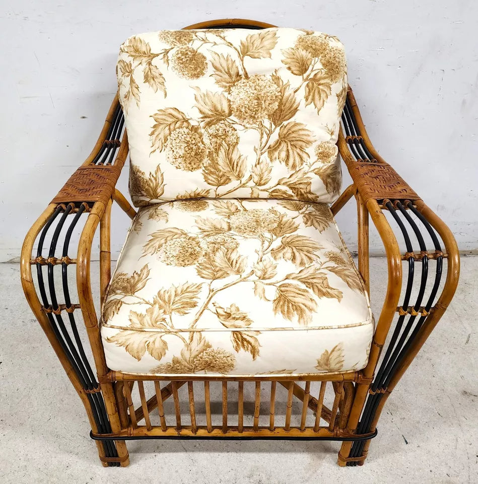 Baker French Bamboo Armchair