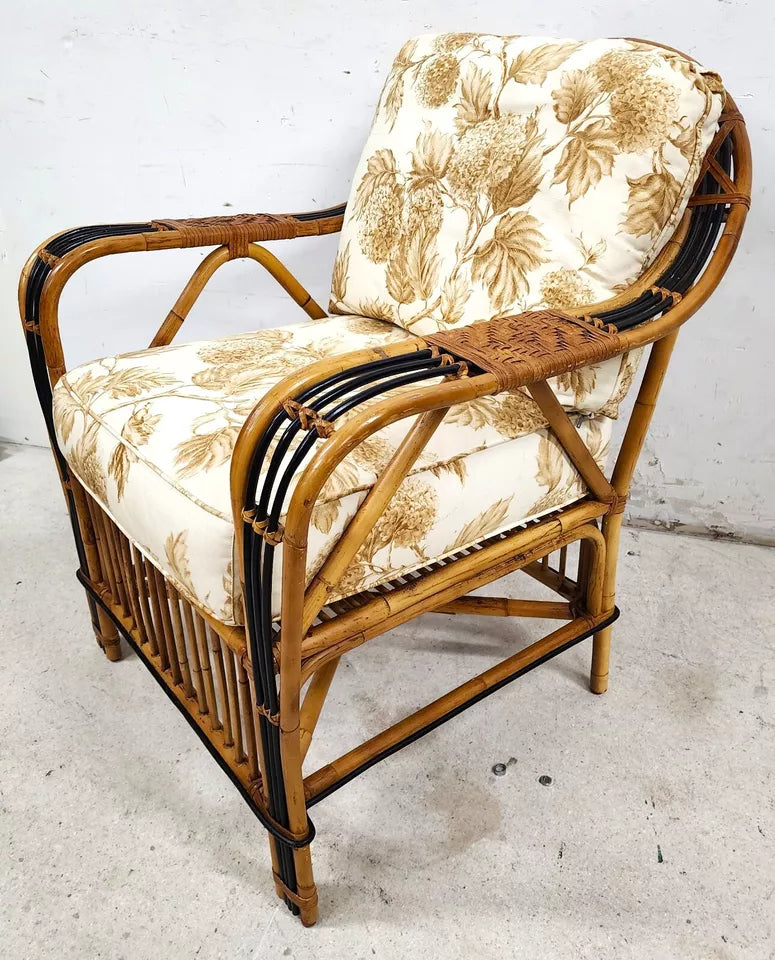 Baker French Bamboo Armchair