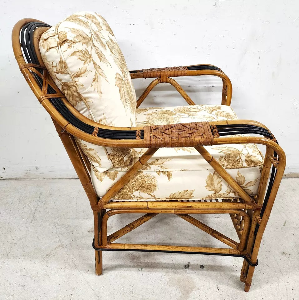 Baker French Bamboo Armchair