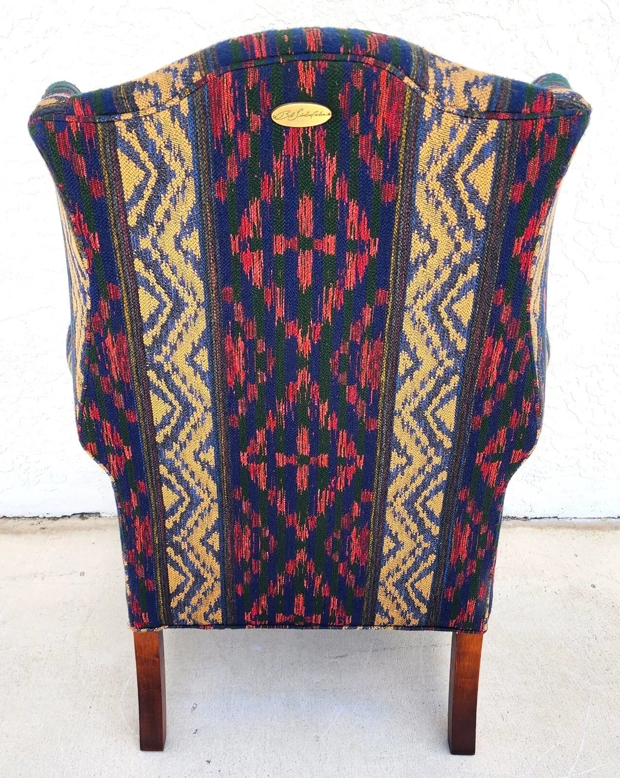 Bob Timberlake Wingback Chair Lodge Cabin Rustic Oversized