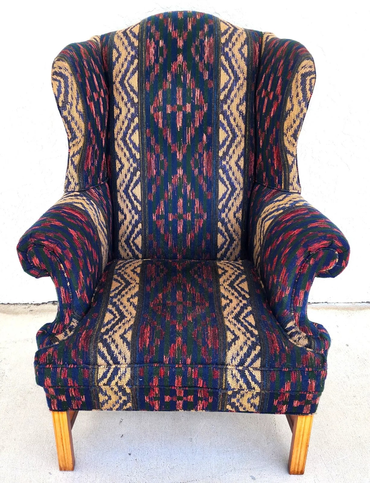 Bob Timberlake Wingback Chair Lodge Cabin Rustic Oversized