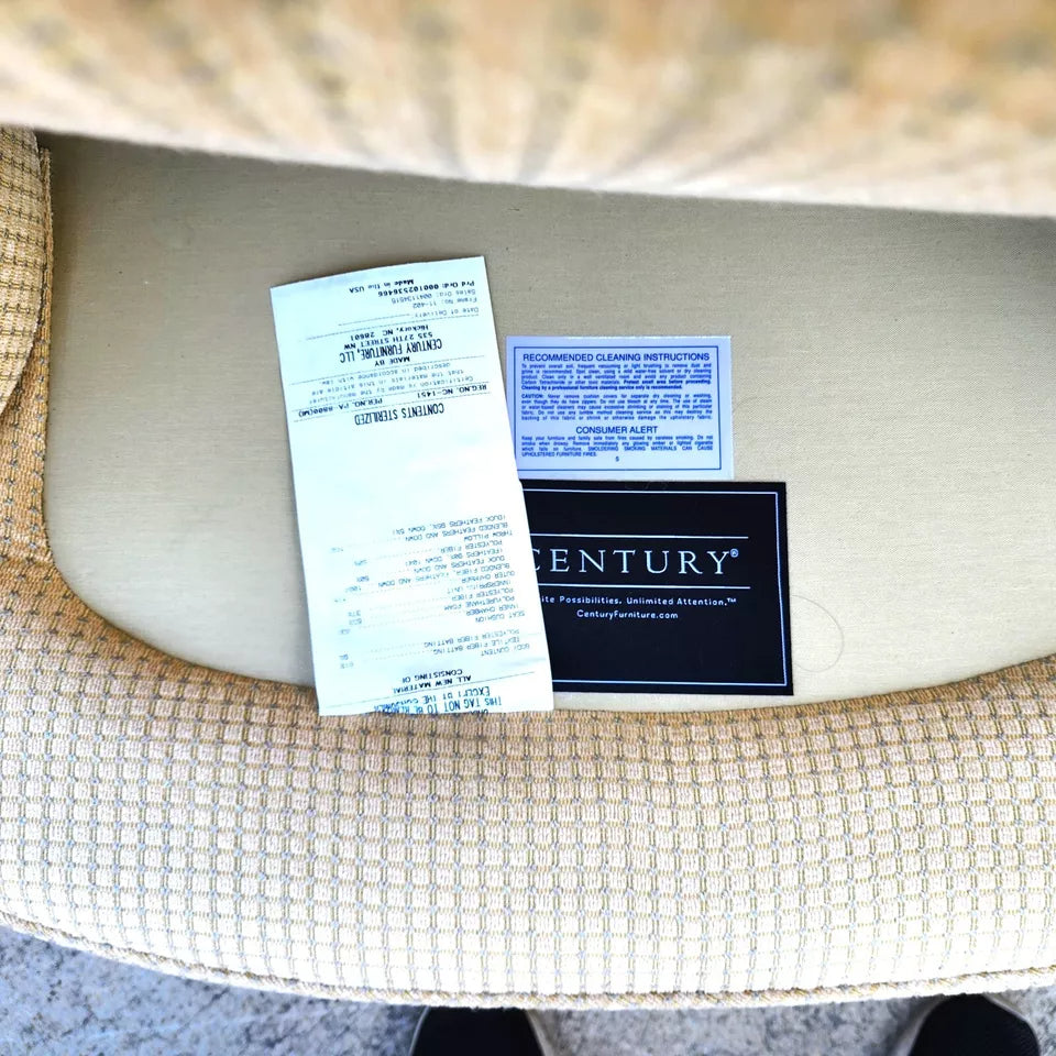 Set of 4 Club Chairs English Oversized by CENTURY Furniture