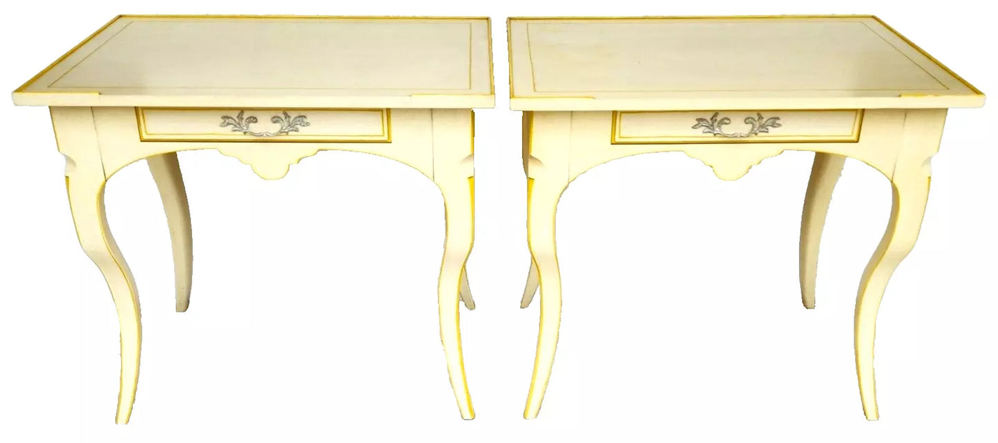 BAKER French Bedside End Tables - Pair