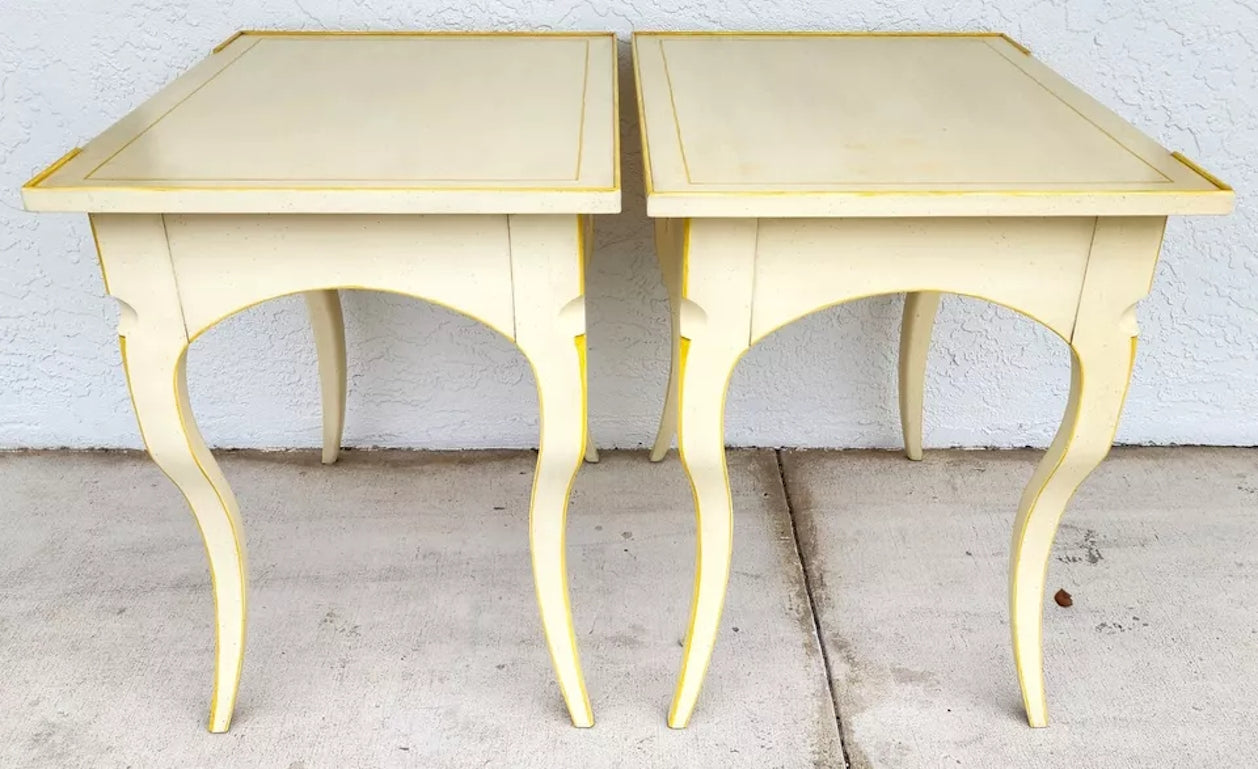 BAKER French Bedside End Tables - Pair