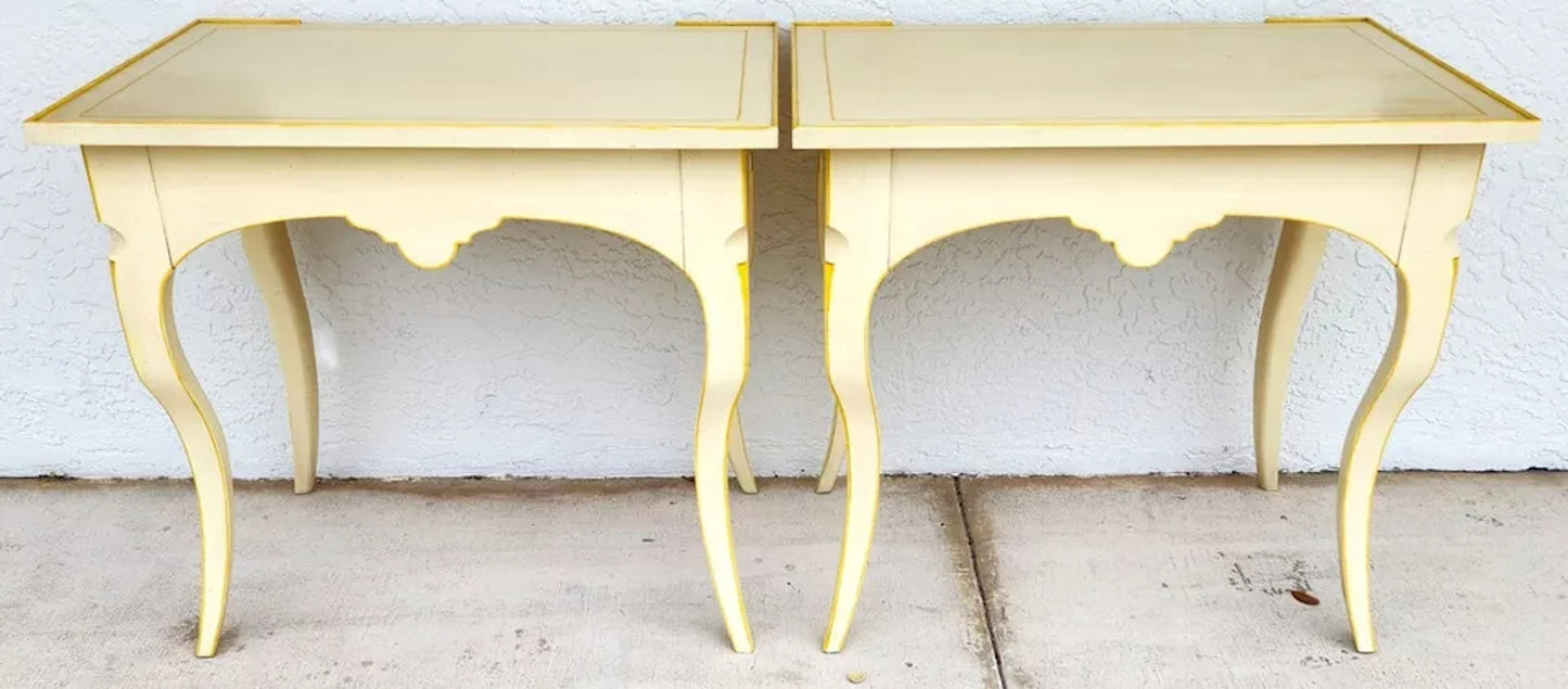 BAKER French Bedside End Tables - Pair