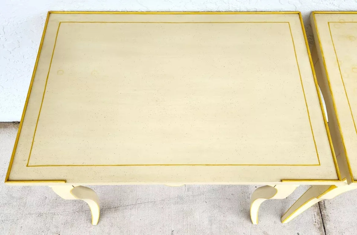 BAKER French Bedside End Tables - Pair