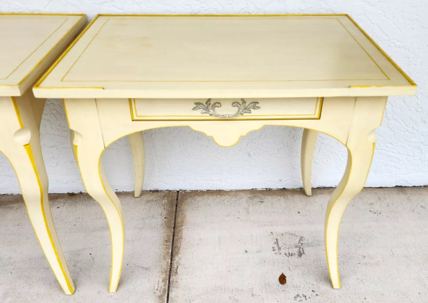 BAKER French Bedside End Tables - Pair