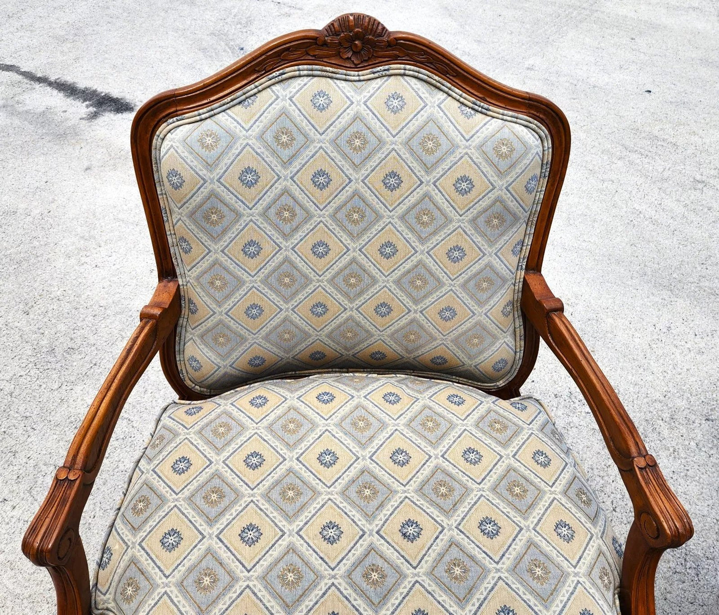Vintage French Armchairs Louis XV