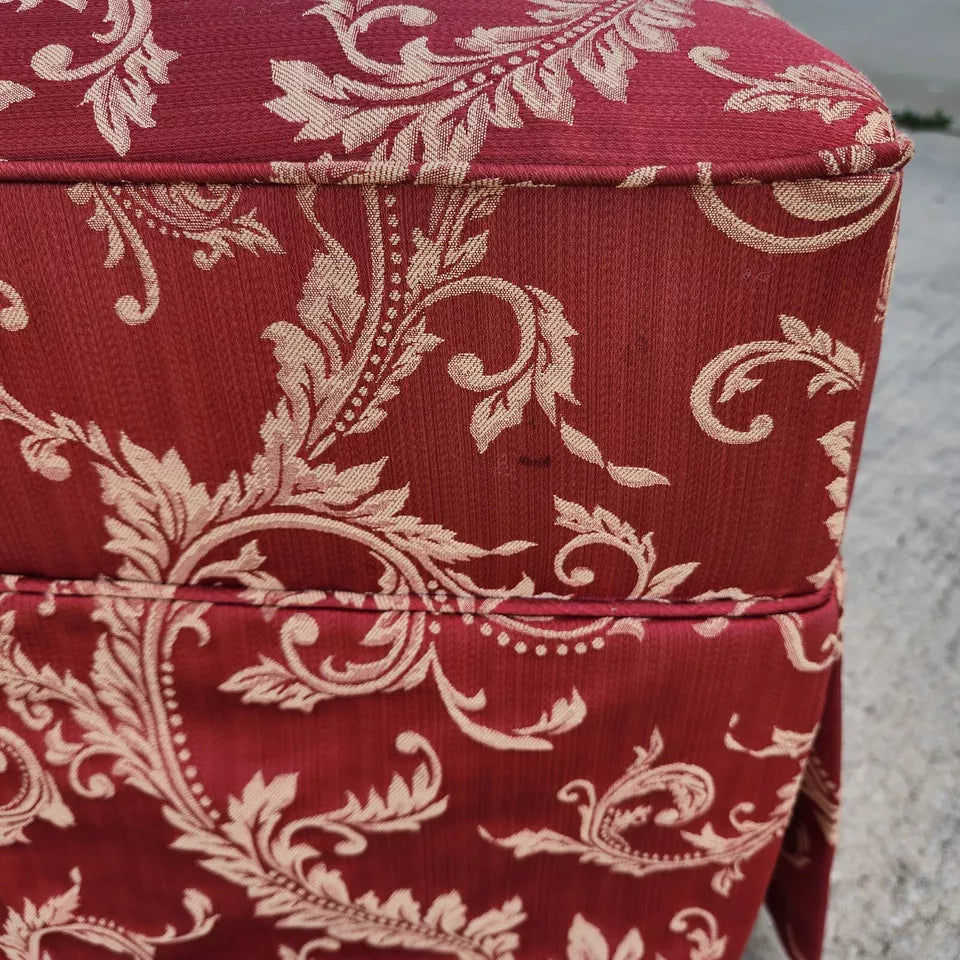 Vintage Fleur De Lys Slipper Chairs Pair