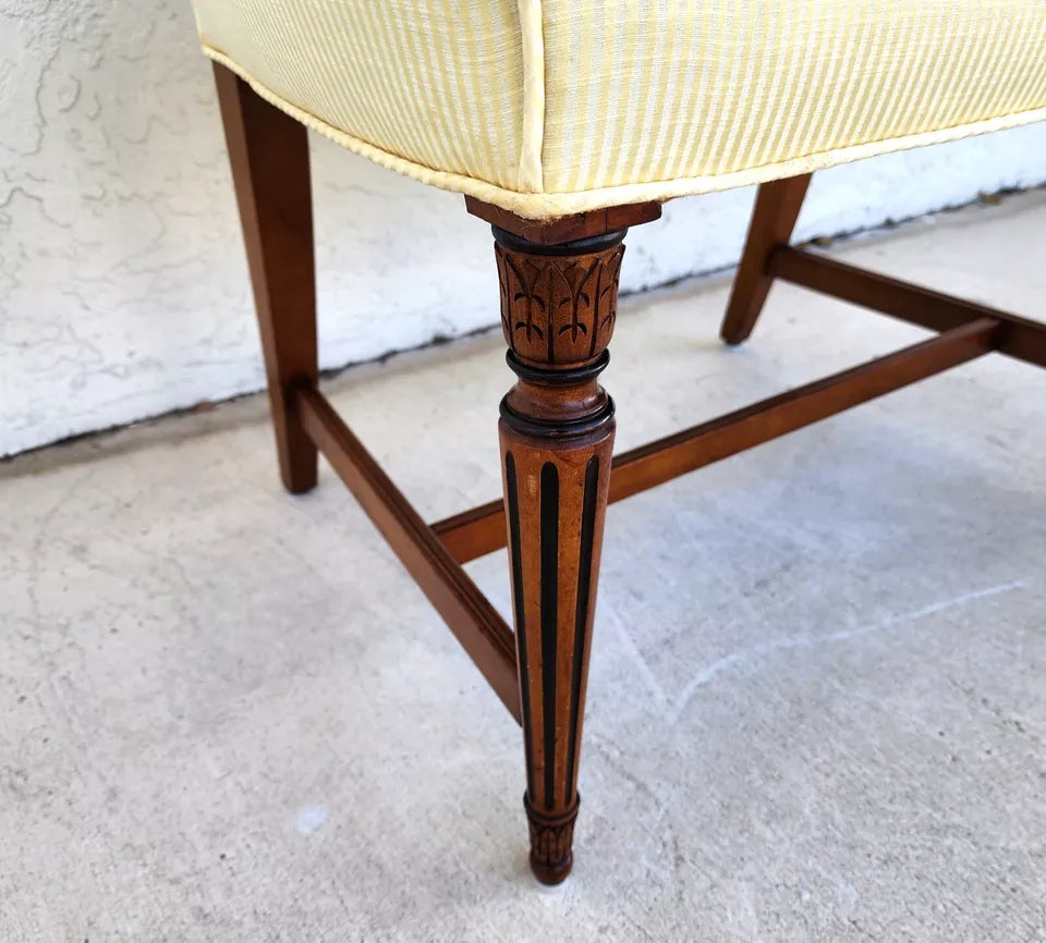Vintage Italian Vanity Bench
