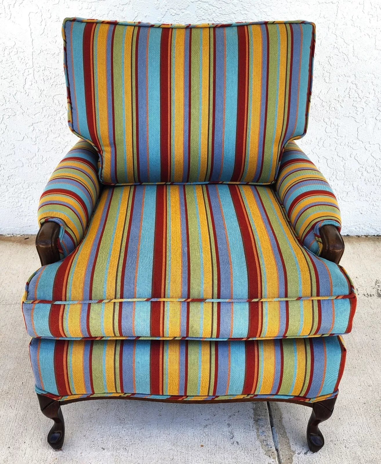 Vintage Lounge Chair New Upholstery