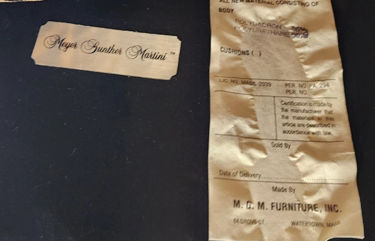 Meyer Gunther Martini French Empire Swan Armchairs Pair