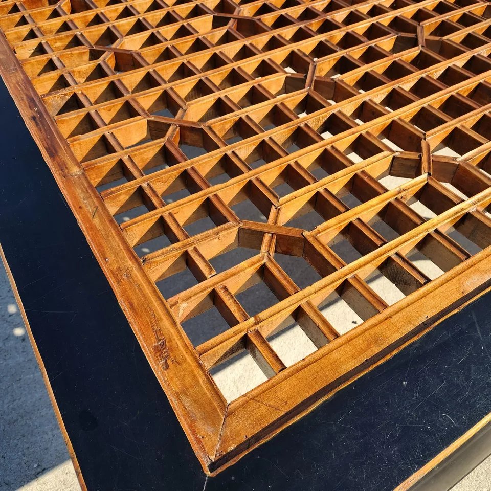 Antique Ming Chinoiserie Coffee Table Huge 57"