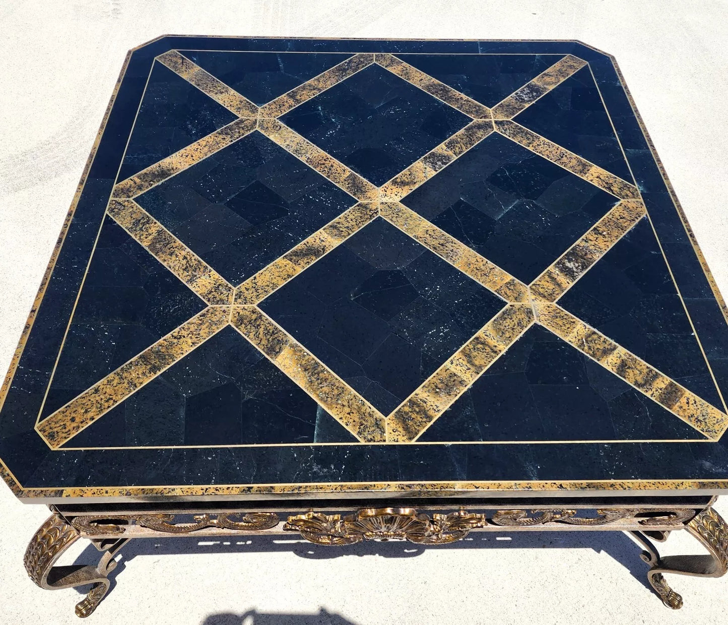 Maitland Smith Italian Coastal Cocktail Table