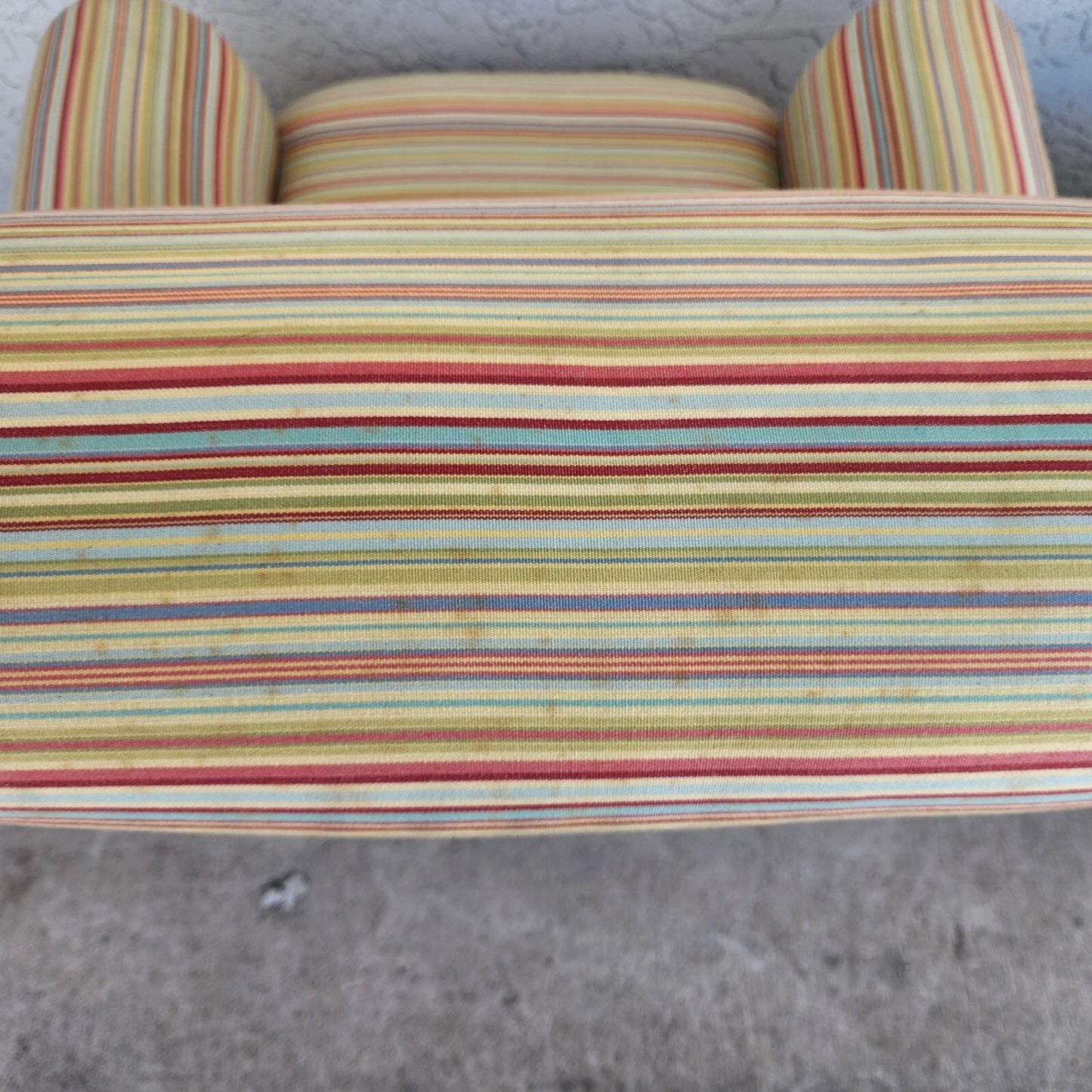 Pearson Armchair & Ottoman Rolling