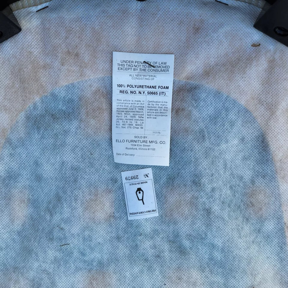 Pietro Costantini Acrylic Dining Chairs Set of 4