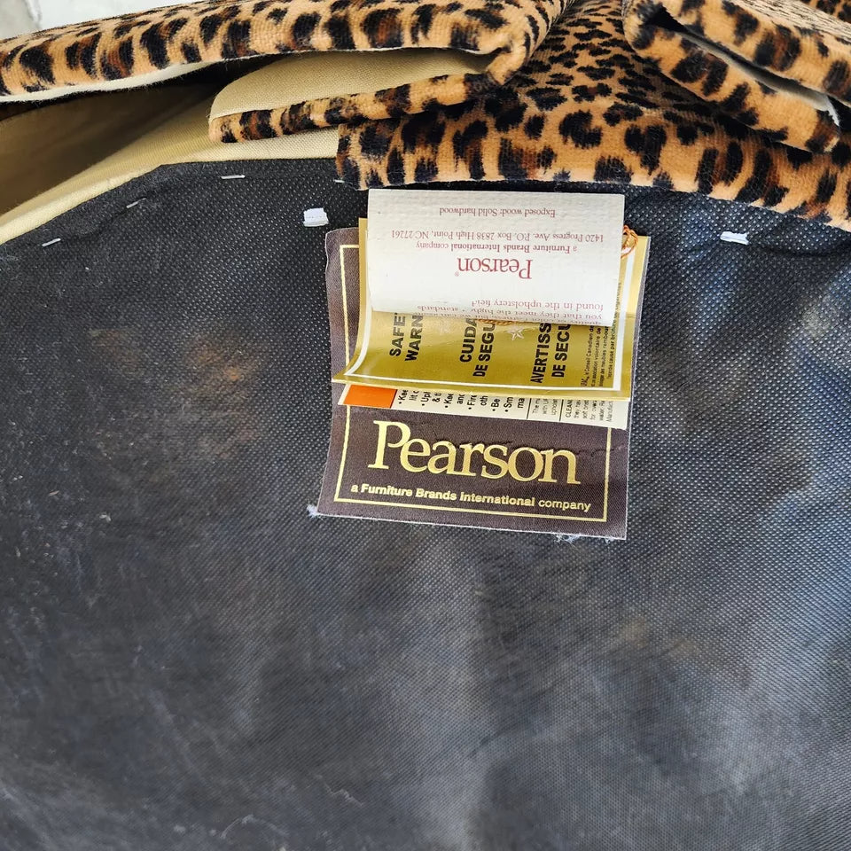 Animal Print Ottoman Tufted by PEARSON