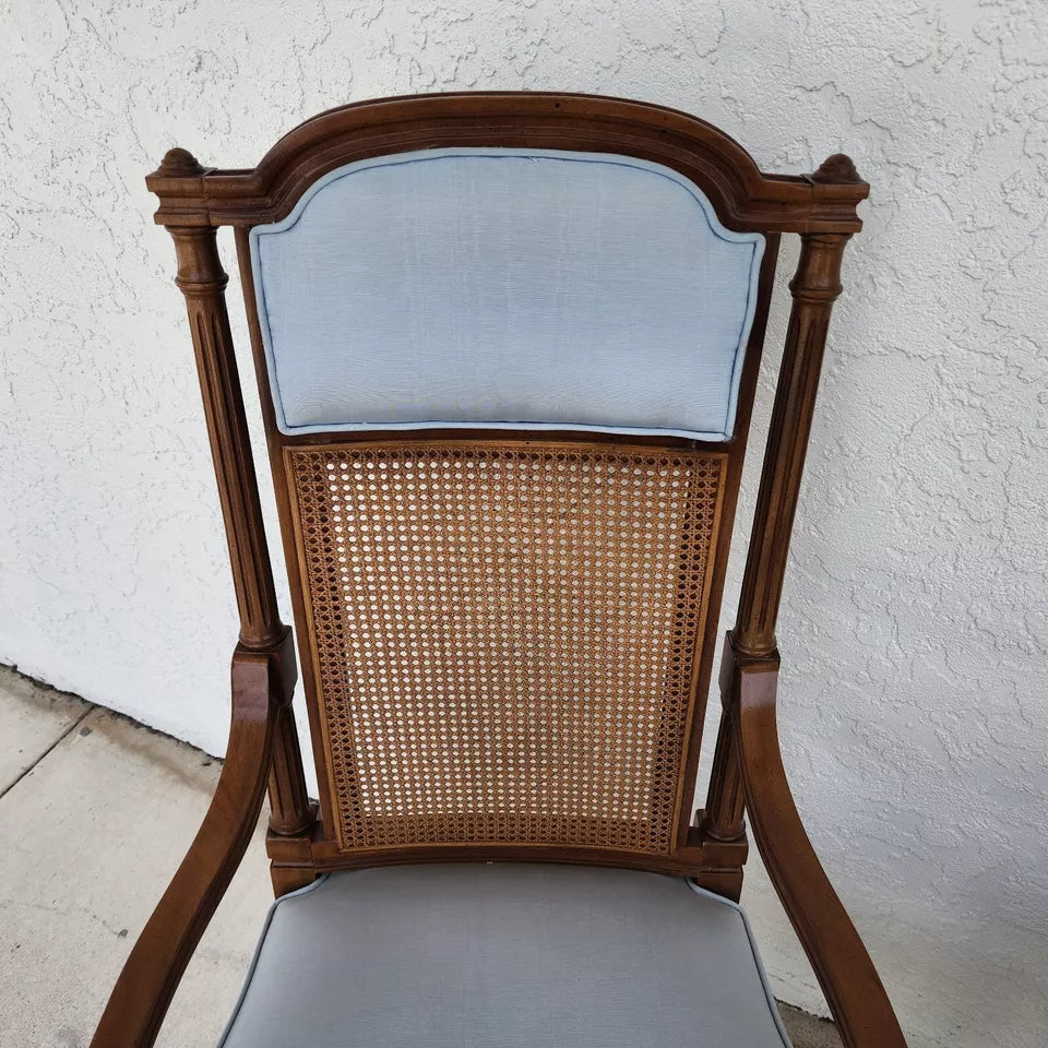Vintage French Recency Armchairs Pair