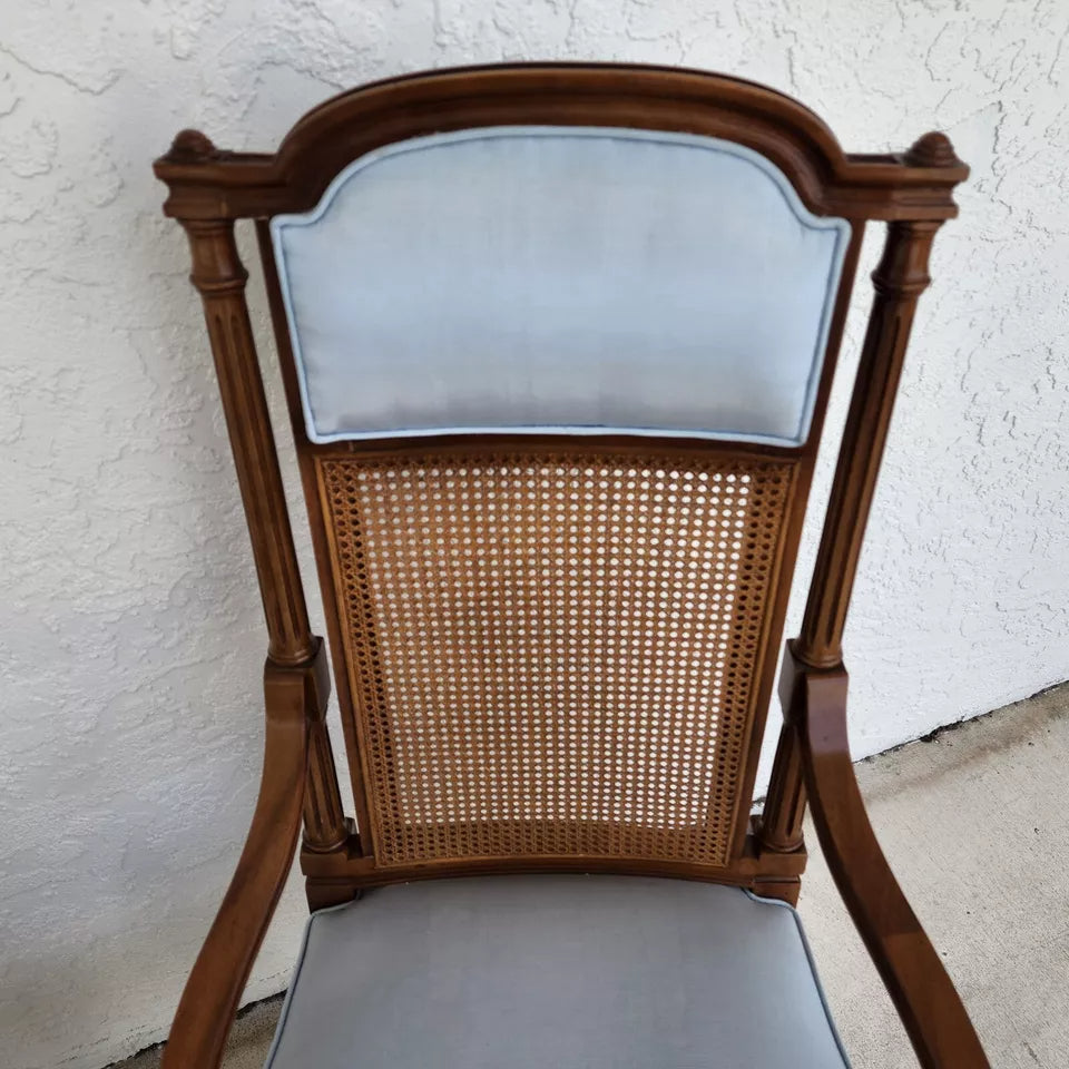 Vintage French Recency Armchairs Pair