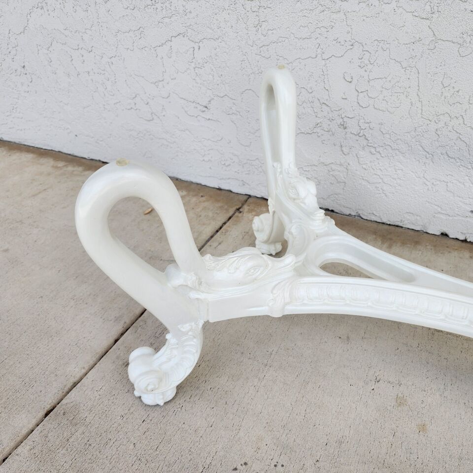 Mid Century French Swan Coffee Table