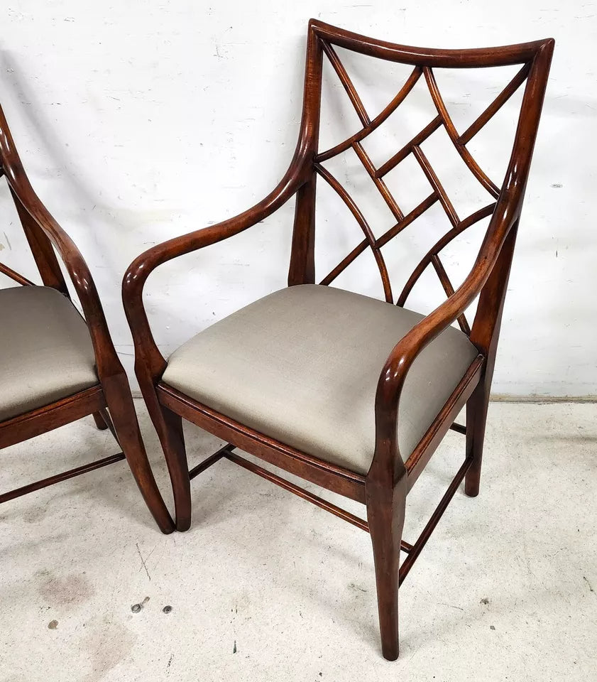 Theodore Alexander Trellis Armchairs