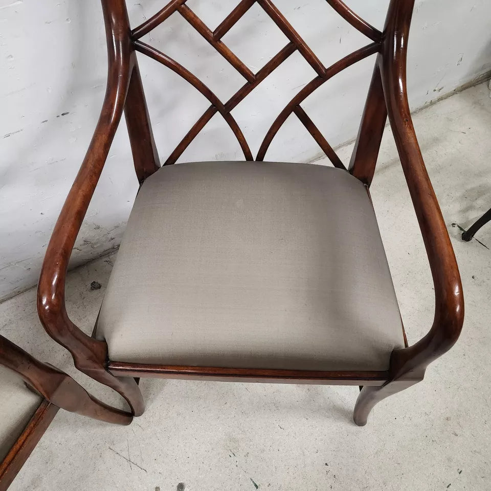 Theodore Alexander Trellis Armchairs